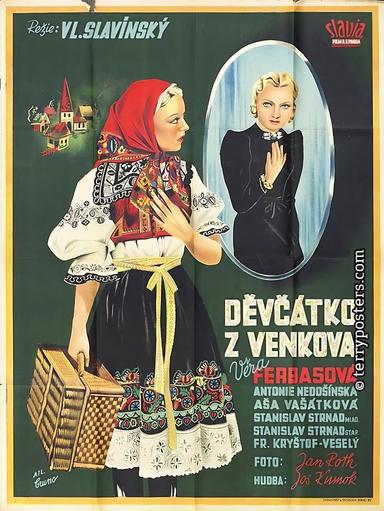 Děvčátko z venkova poster