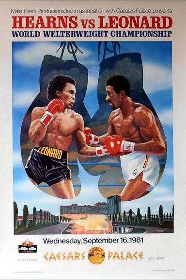 Sugar Ray Leonard vs. Thomas Hearns I poster