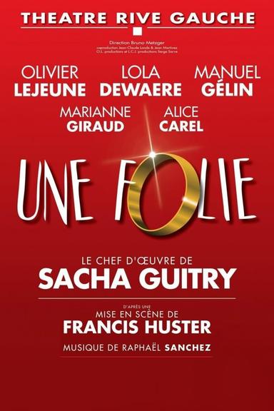 Une folie poster