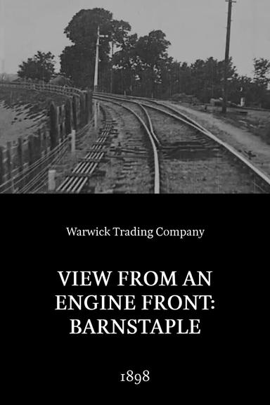 View from an Engine Front: Barnstaple poster