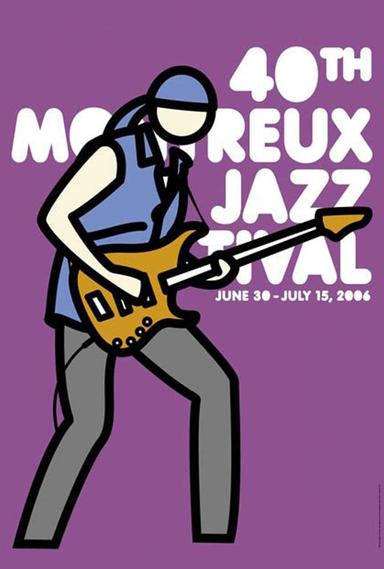 40 Years Montreux Jazz Festival poster