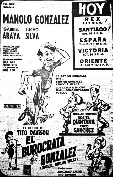 El burócrata González poster