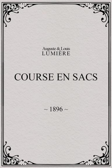 Course en sacs poster