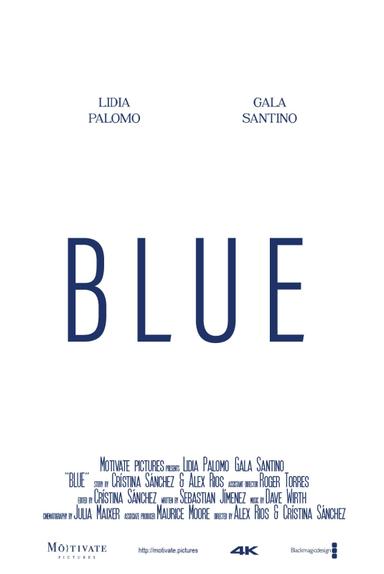 Blue poster