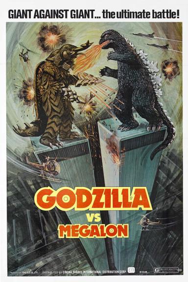 Godzilla vs. Megalon poster