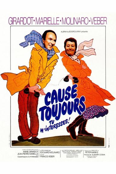 Cause toujours... tu m'intéresses poster