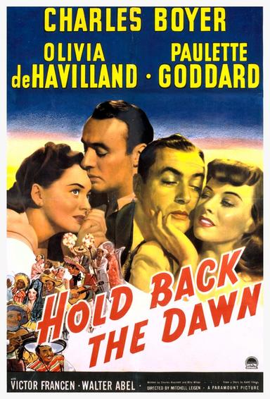 Hold Back the Dawn poster