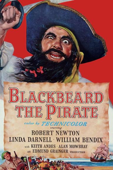 Blackbeard, the Pirate poster