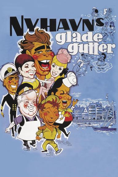 Nyhavns glade gutter poster