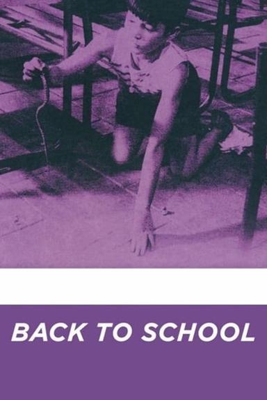 Back to School poster