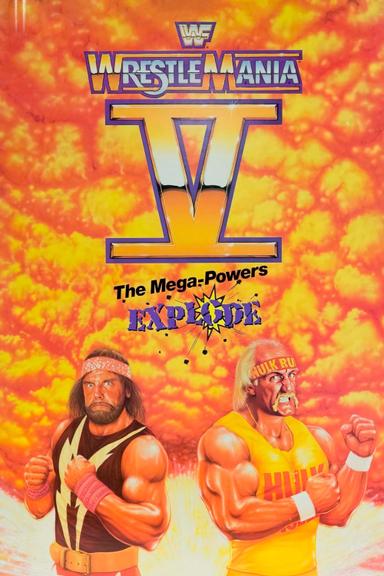 WWE WrestleMania V poster