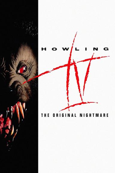 Howling IV: The Original Nightmare poster