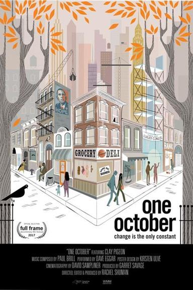 One October poster