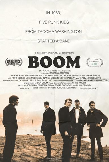 BOOM! A Film About the Sonics poster