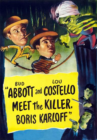 Bud Abbott and Lou Costello Meet the Killer, Boris Karloff poster