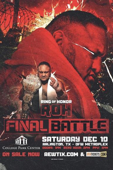 ROH: Final Battle poster