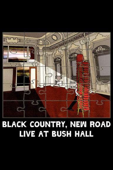 Black Country, New Road - “Live at Bush Hall” poster