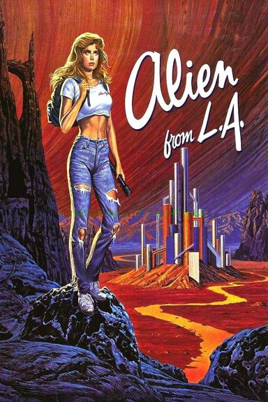 Alien from L.A. poster