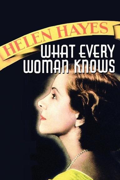 What Every Woman Knows poster