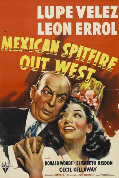 Mexican Spitfire Out West poster