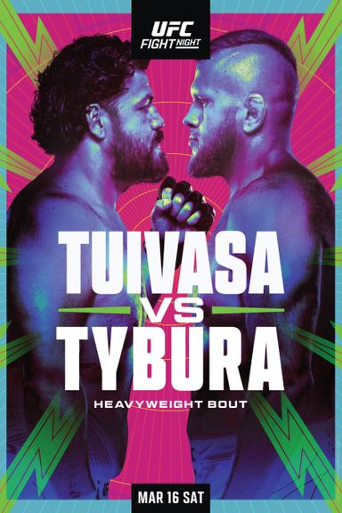 UFC Fight Night 239: Tuivasa vs. Tybura poster