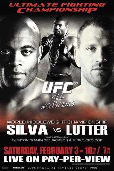 UFC 67: All or Nothing poster