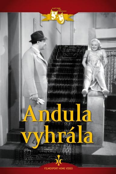 Andula vyhrála poster