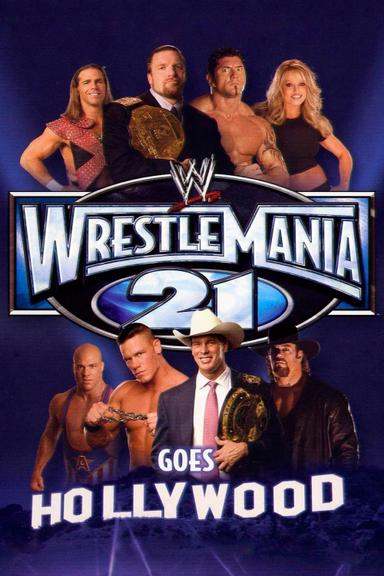 WWE WrestleMania 21 poster