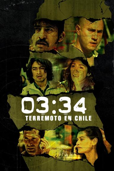 03:34: Earthquake in Chile poster