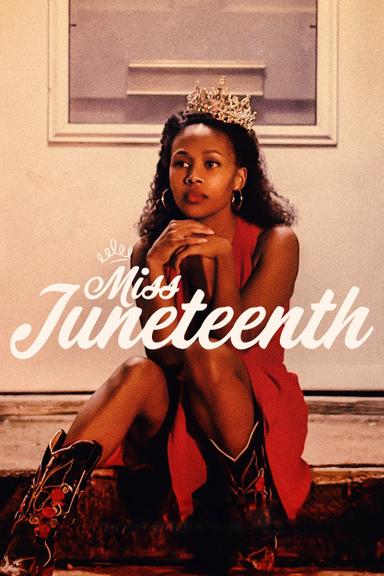 Miss Juneteenth poster