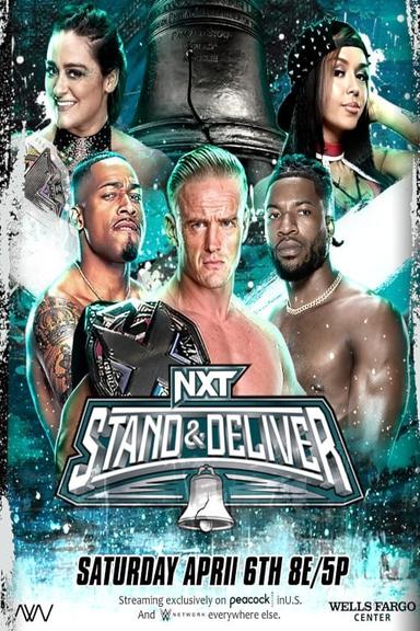 NXT Stand & Deliver 2024 poster