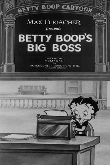 Betty Boop's Big Boss poster