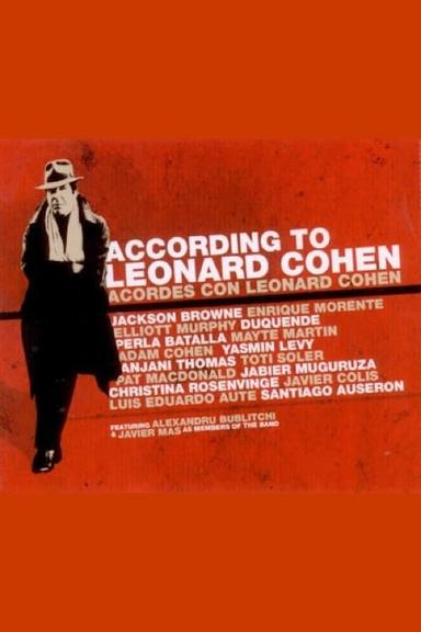 According to Leonard Cohen poster