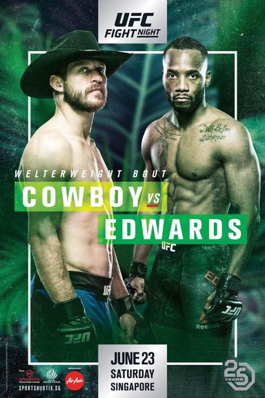 UFC Fight Night 132: Cowboy vs. Edwards poster