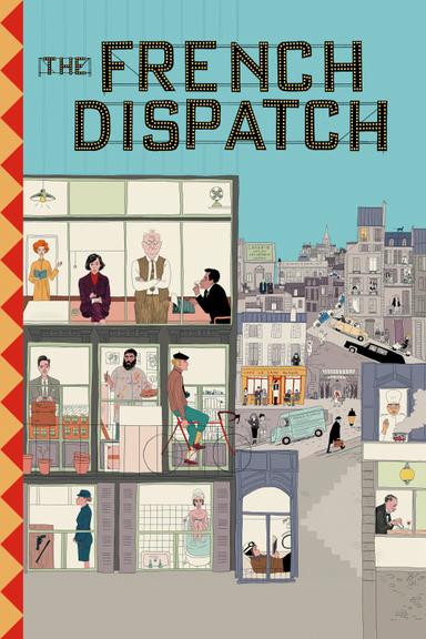 The French Dispatch poster