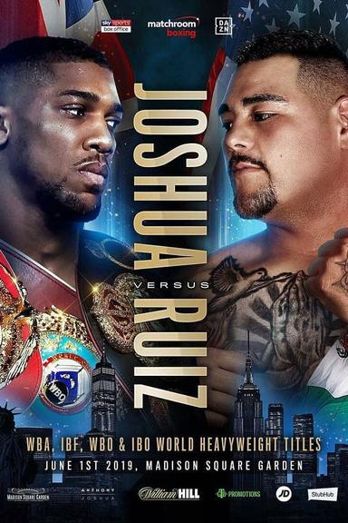 Anthony Joshua vs. Andy Ruiz Jr. poster