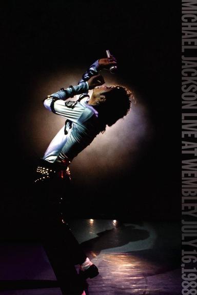 Michael Jackson - Live at Wembley July 16, 1988 poster