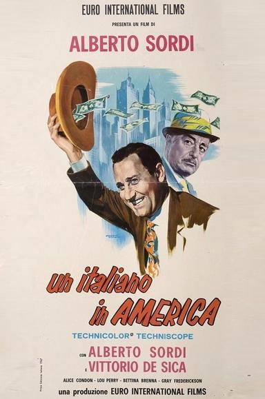 An Italian in America poster