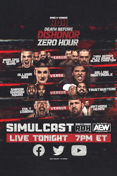 ROH: Death Before Dishonor XIX Zero Hour poster