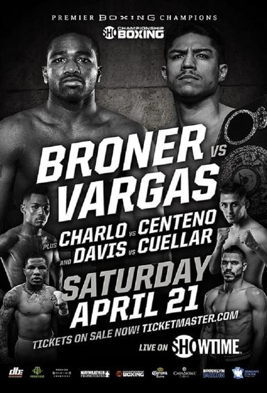 Adrien Broner vs. Jessie Vargas poster