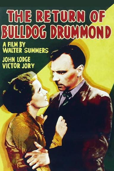 The Return of Bulldog Drummond poster