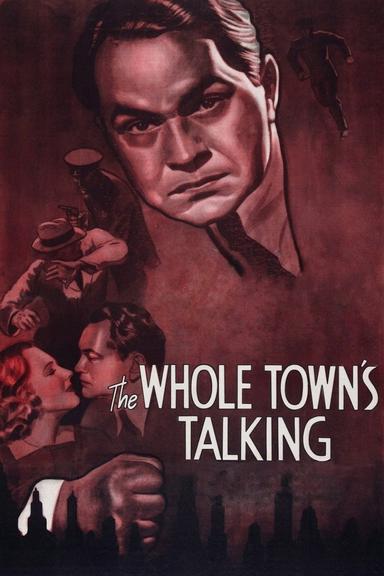 The Whole Town's Talking poster