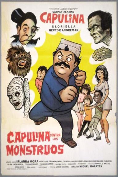 Capulina vs. the Monsters poster