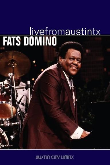 Fats Domino Live from Austin Texas poster