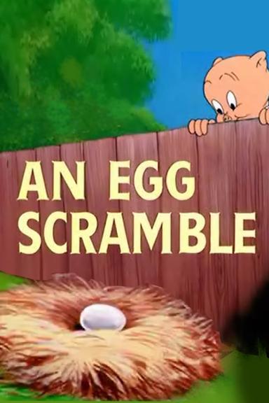 An Egg Scramble poster