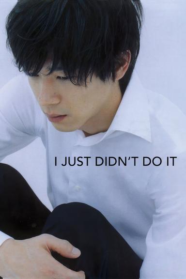 I Just Didn't Do It poster