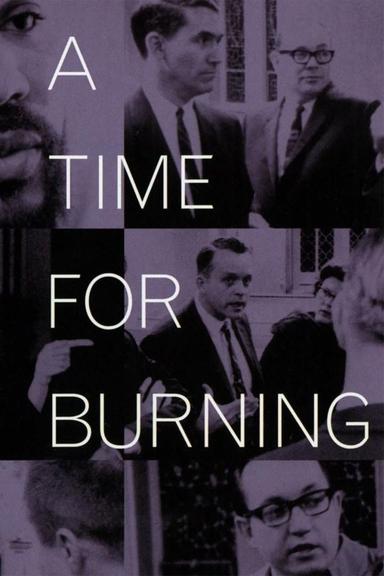 A Time for Burning poster