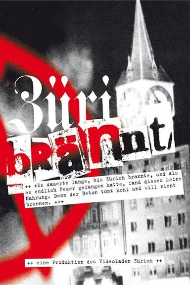 Züri brännt poster