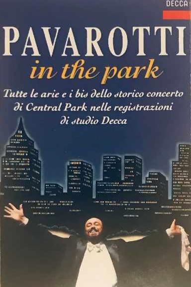 Pavarotti In Central Park 1993 poster