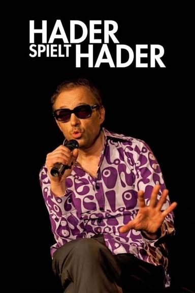 Hader spielt Hader poster